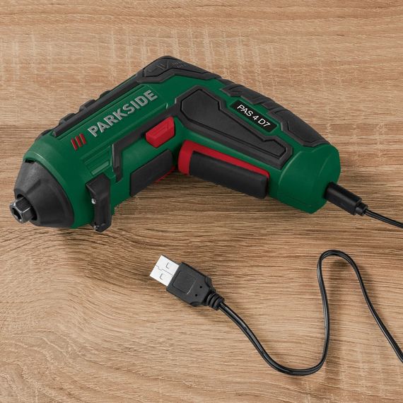Акумуляторна викрутка Parkside PAS 4 D7, з насадками, 4 V, 1500 mAh, 10 Nm, Німеччина | Зображення 8