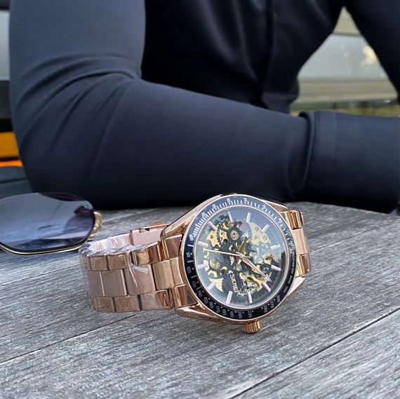 Чоловічий годинник Skmei 9194RG Rose Gold | Зображення 3