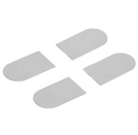 AGB Комплект колпачков для петли Eclipse 3.2 хром мат
