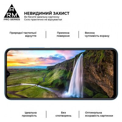 Стекло защитное Armorstandart Pro ZTE Blade A54 4G Black (ARM70683) | Зображення 3