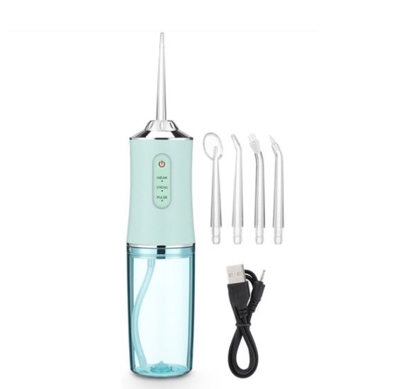 Ирригатор портативный Oral Irrigator 3 режима работы, 2 насадки | Зображення 7