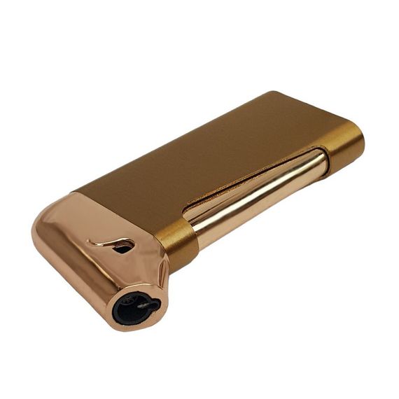 Запальничка Бокова Турбінка Side Turbo Lighter Gold | Зображення 3