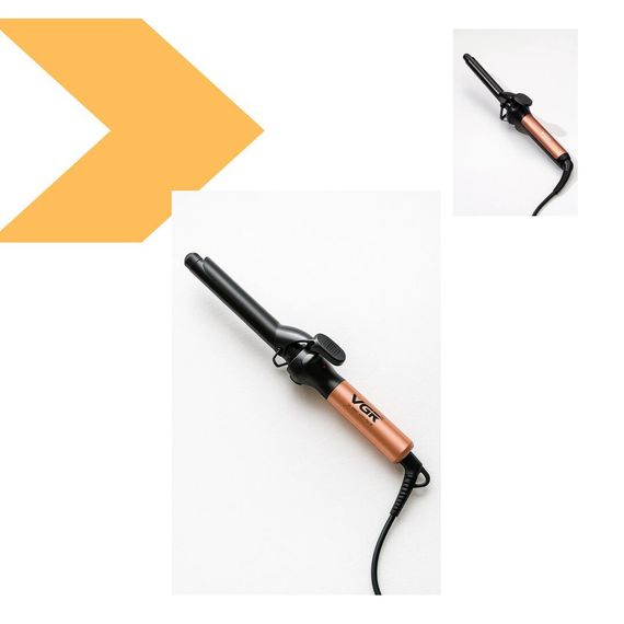 Плойка-випрямляч VGR V-575 Orange з турмаліновою керамікою, LCD-дисплеєм та швидким нагріванням до 220°C (47875- V-575_471) | Зображення 3