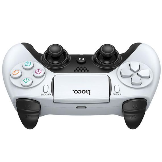 Ігровий джойстик геймпад Hoco GA1 Phoenix for PS4 White | Зображення 5
