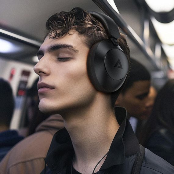 Бездротові навушники ACEFAST H3 active noise canceling wireless headset Black | Зображення 5