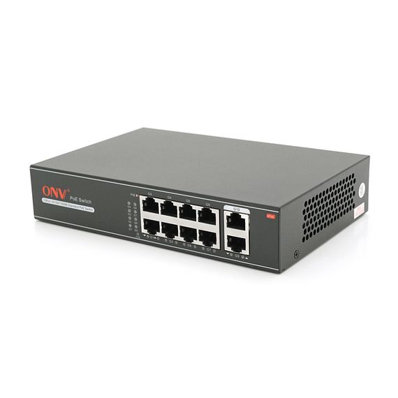 8м и портовый PoE Full Gigabit коммутатор ONV-H3108P, IEEE802.3a f/at | Зображення 1