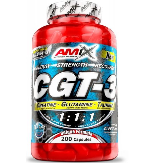 Глютамин для спорта Amix Nutrition CGT-3 200 Caps
