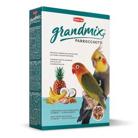 Корм Padovan Grandmix Parrocchetti для средних попугаев 400 гр