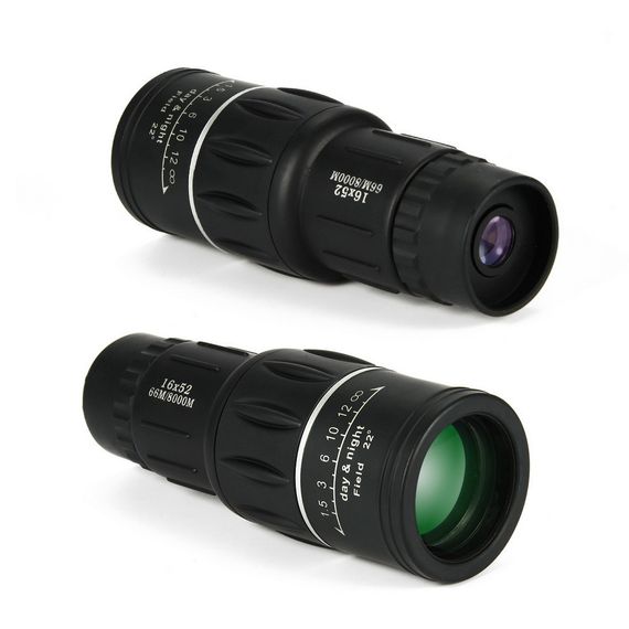 Монокуляр Bushnell 16x52 PowerView монокль, Бушнел, підзорна труба з чохлом | Зображення 7