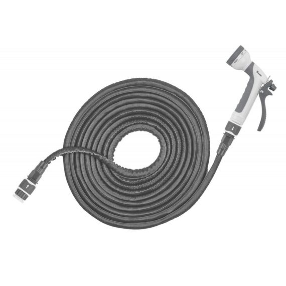 Шланг для поливу Bradas (комплект) TWIST HOSE 6-12 м – сірий WTW612GY