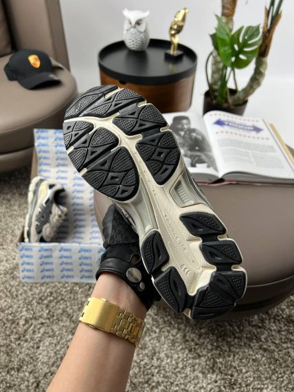 Чоловічі кросівки ASICS Gel-NYC  Black Grey Beige весна / осінь A3484 45 28.5 | Зображення 9