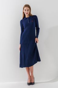 Сукня однотонна жіноча Park karon 10802 One Size Темно-синій (2000990622617D) shop (2000990622617)