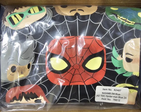 Коробка Фанко Поп Человек Паук Оригинал Funko Pop Marvel Collector Corps Spider-Man Blue Box 2XL | Зображення 5
