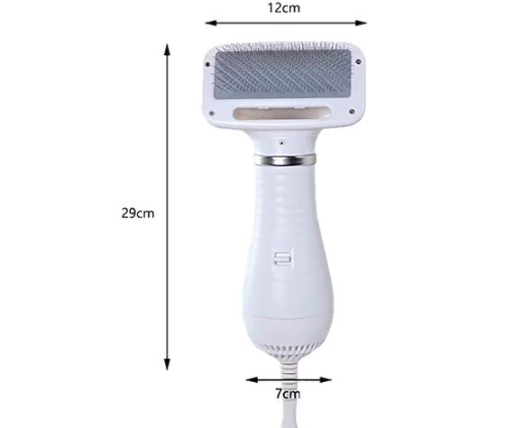 Фурмінатор (гребінець, чесалка) для шерсті тварин 2в1 Home Fest Pet Grooming Dryer WN-10 білий 300W (WN-10_337) | Зображення 5