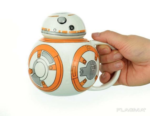 Керамическая чашка Star Wars – робот BB-8 | Зображення 7
