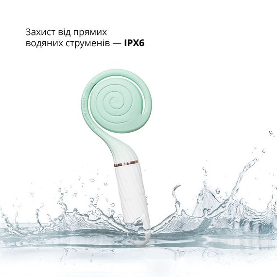 Пульсатор с вакуумной стимуляцией Otouch LOLLIPOP Teal | Зображення 5