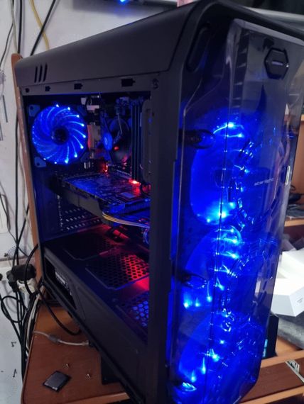 Ігровий ПК GameMax StarLight B-FRGB / Intel Core i5-6400 (4 ядра по 2.7 - 3.3 GHz) / 16 GB DDR4 / 256 GB SSD + 1000 GB HDD / AMD Radeon RX 470, 4 GB GDDR5, 256-bit / 460W б/в | Зображення 9