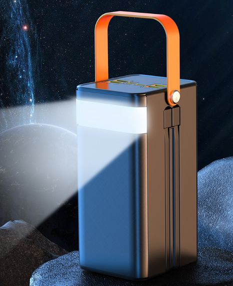 Потужний Powerbank 50000 мАг з швидкою зарядкою 22.5W і ліхтариком | Зображення 4