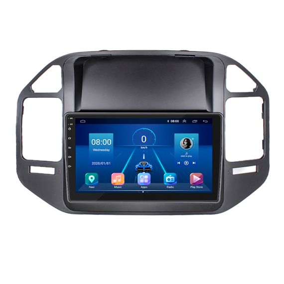Штатна магнітола 9" Lesko для Mitsubishi Pajero III 1999-2002 4/64Gb/ 4G/ Wi-Fi/ CarPlay Premium Митцубиси