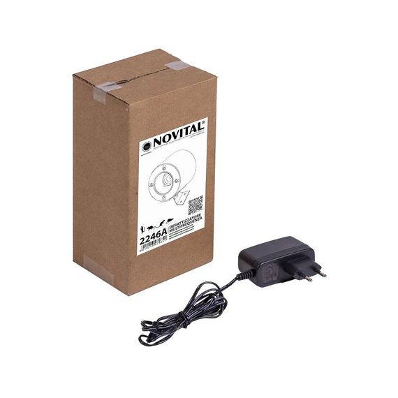 Електронний відлякувач гризунів Novital Derattizzatore Elettronico 2025 (12 В DC, 3,5 Вт) | Зображення 2