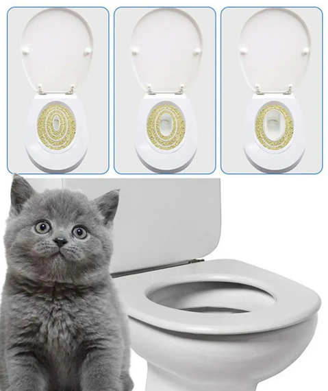 CitiKitty Котячий туалет, Накладка на унітаз для котів   знижка | Зображення 6