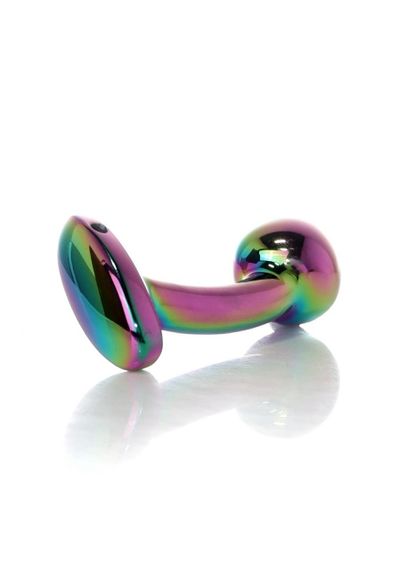 Анальная пробка - Jewellery Multicolour Curved Plug S Sex Aura | Зображення 4