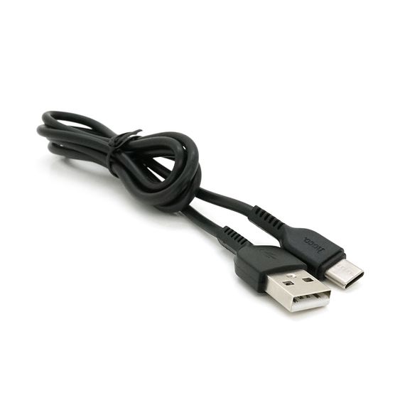 Кабель Hoco X20, Type-C-USB, 3A, Black, довжина 1м, BOX