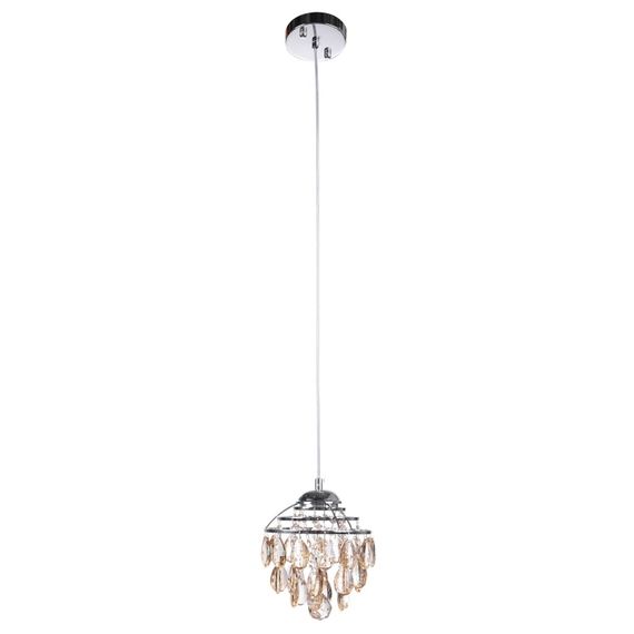 Люстра подвесная хрустальная LED 9W NW CH (BR-01457S/1)