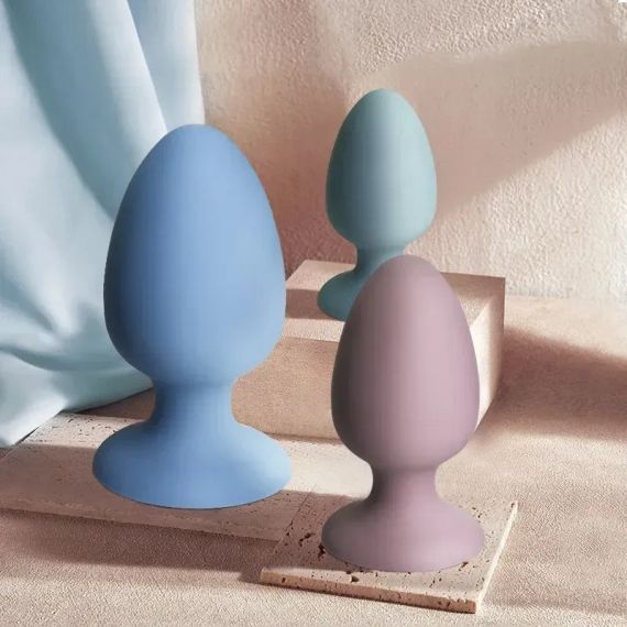 Анальна пробка Sweet Em, коричнева, S, 8 х 4.5 см sexstyle | Зображення 1