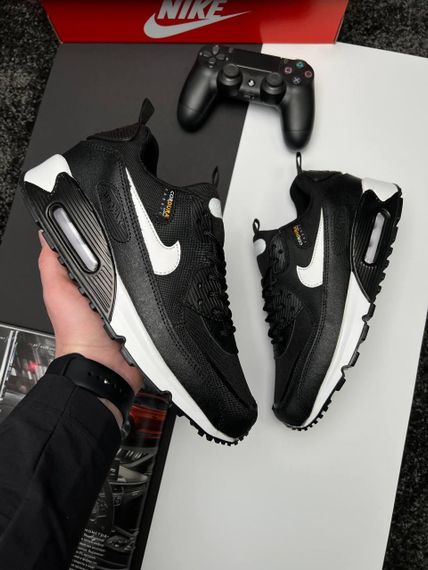 Кросівки чоловічі Air Max 90 Surplus New Black White , В'єтнам | Зображення 3