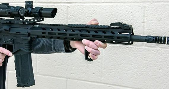 Упор Leapers Ultra Slim. M-LOK. Matte black | Зображення 2