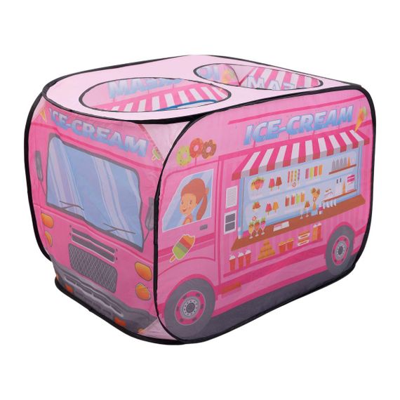 Дитячий ігровий намет «Фургон з морозивом» 110×70×66 см намет для дівчинки Рожевий HP-S-5NDP | Зображення 1