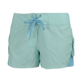 Шорты женские пляжные adidas bl 2 w shorty E13094 (бирюзовые, быстро сохнут, не впитывают влагу, бренд адидас)
