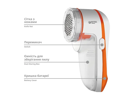 Машинка для видалення ковтунців Lint Remover BITEK BT-450 | Зображення 2