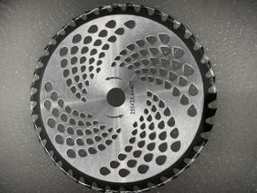 Нож мотокосы   40T   (Ø255/25.4 mm)   (победитовые зубья)     MECH