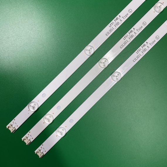 LED підсвітка TV 43" LG: 43LH510V-TD, 43LH510V-ZA, 43LH510Y-TD, 43LH511A-TE 43LH511T-TE, 43LH513V-ZD, 43LH5150SE 3шт. | Зображення 1