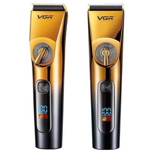 Тример бездротовий VGR V-663, Стильна машинка для стрижки, Бритва тример DJ-992 для бороди | Зображення 4