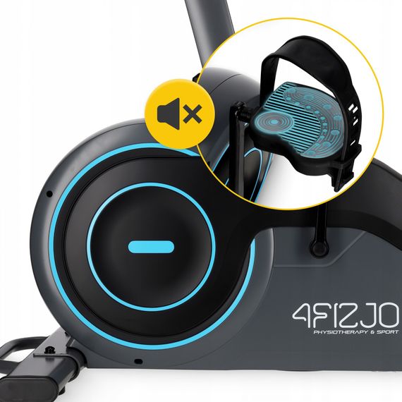 Велотренажер магнітний 4FIZJO Pro+ TBIKE05 Black/Blue (P-5905973401630) | Зображення 1