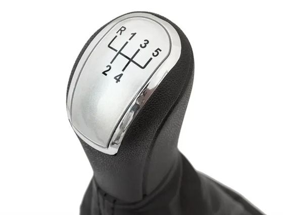 Skoda Fabia I (99-08) ручка КПП перемикання передач 5 ступка + чохол з рамкою, розмір 95х80х135 шкода фабія 1