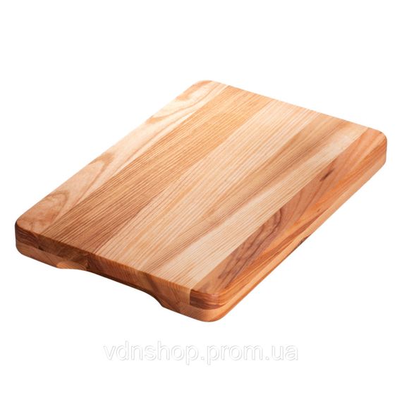 Кухонна обробна дошка дерев'яна 40×25 см прямокутна Lugi C34W250400Y | Зображення 2