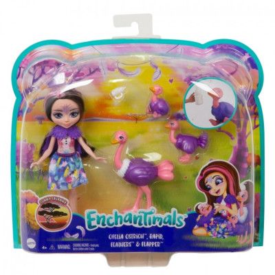 Кукла Enchantimals набор Семья Страуса Офелии (GTM32) | Зображення 7