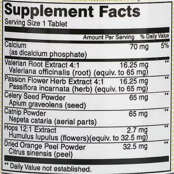 Комплекс для сну Mason Natural Relax and Sleep 90 Tabs | Зображення 1