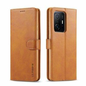 Чохол книжка iMeeke для Xiaomi 11T / 11T Pro колір Коричневий