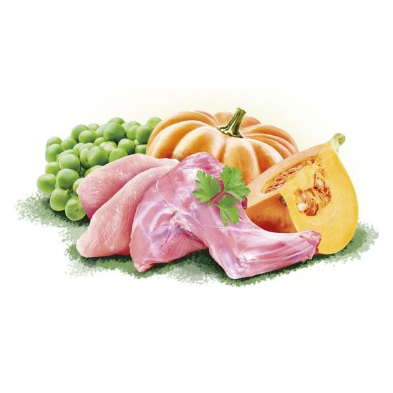 Корм вологий Brit Christmas Rabbit д/собак різдвяна вечеря кролик 400 г | Зображення 1