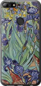 Чехол на Huawei Honor 7C Pro Винсент Ван Гог. Ирисы "161u-2070-17620"