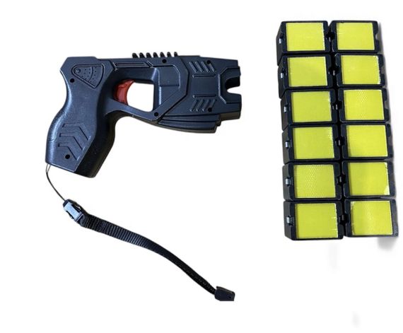 Самый Мощнейший Парализатор (шокер) Стреляющий электрошокер Taser KSY FD USA + лазер Топ Продаж + 12 Картриджов