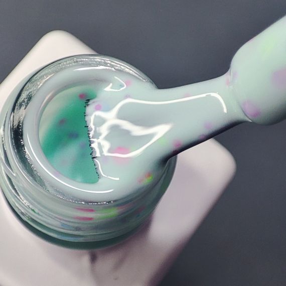 Гель-лак JOIA vegan 115, Puffy cupcake, mint, 6 мл | Зображення 2