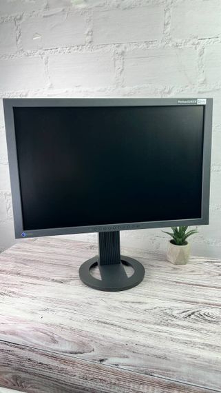 Монитор EIZO FlexScan S2401W / 24" (1920x1200) TN / DVI, VGA, Audio / встроенные колонки 2х 0.5W б/у | Зображення 1