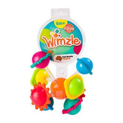 Погремушка Fat Brain Toys прорезыватель Сенсорные шары Wimzle (F136ML) | Зображення 2