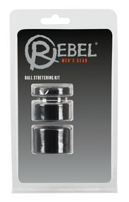 Набір рекційних кілець для мошонки (3 шт.) Ball Stretching Kit Sex Aura
